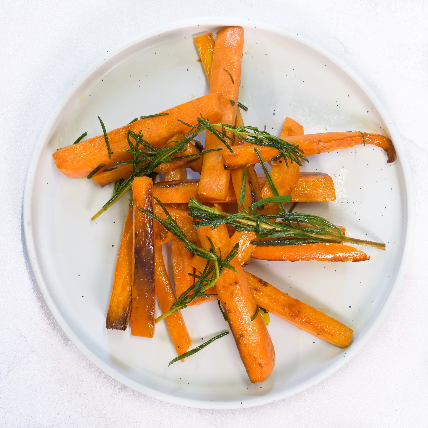 Pan Roasted Carrots with Rosemary