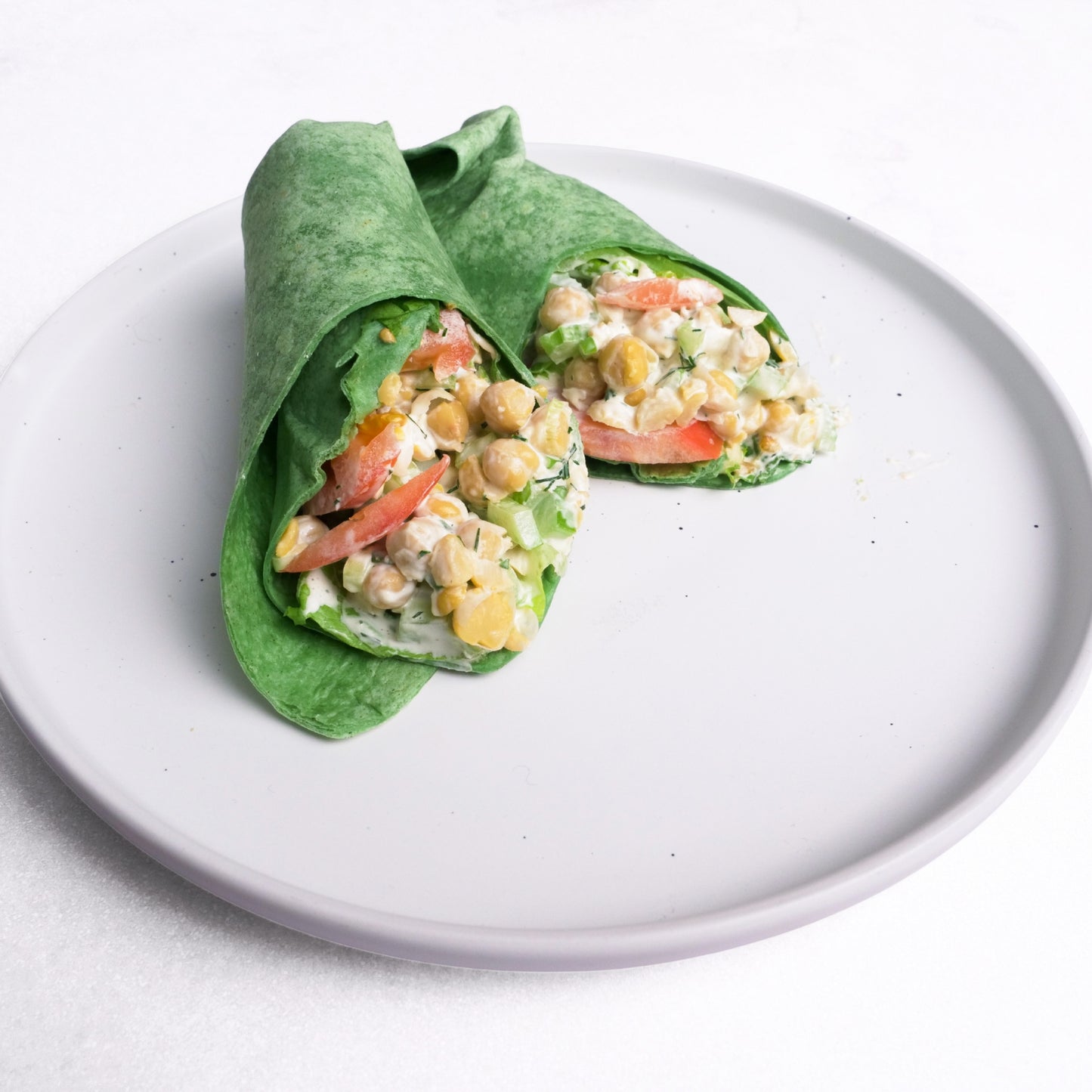 Chickpea Salad Wrap
