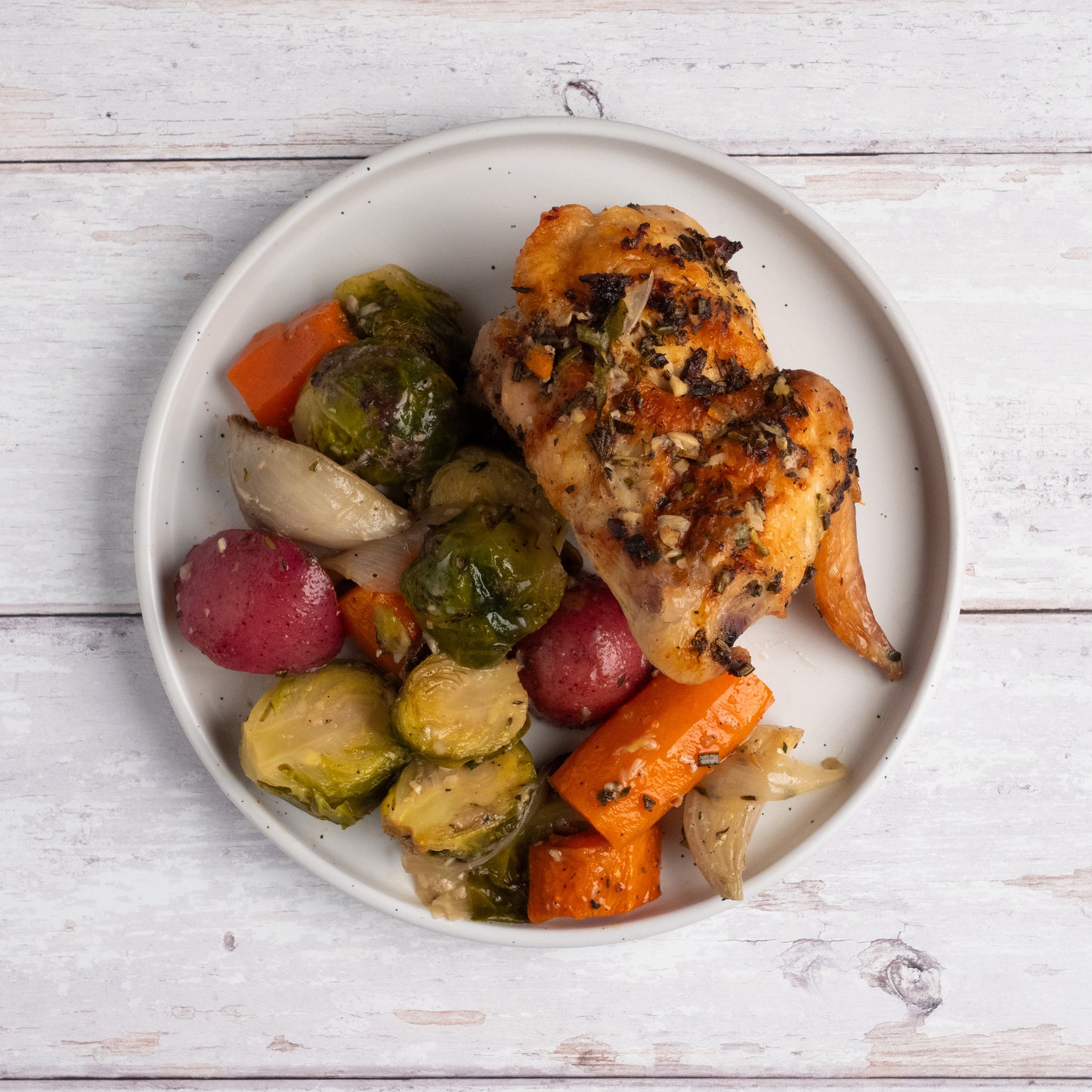 Roast Chicken with Root Vegetables
