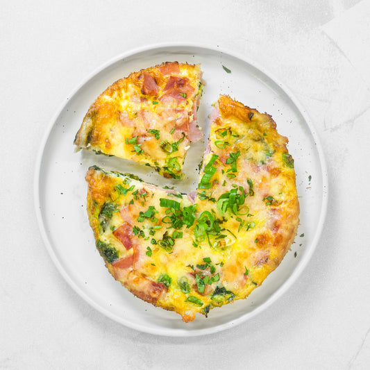 Spinach and Ham Frittata