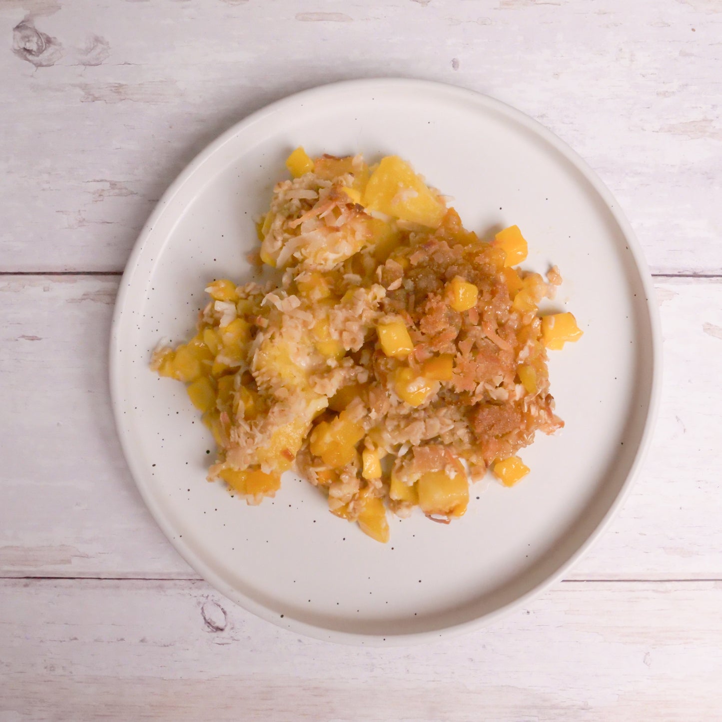 Tropical Fruit Crumble