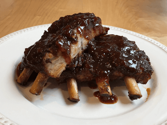 Kansas City–Style Spareribs and Barbecue Sauce